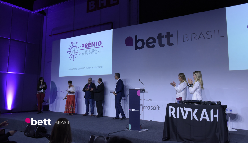 Prêmio Educador Transformador será entregue na Bett Brasil