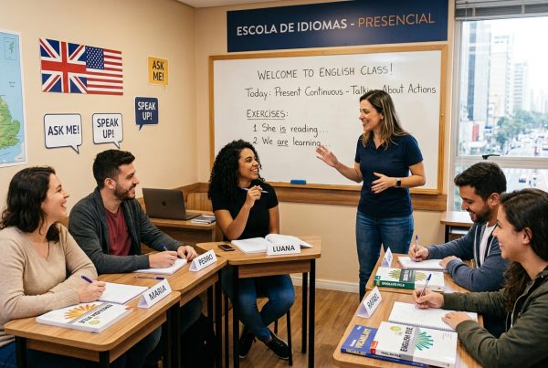 melhores cursos de inglês presenciais